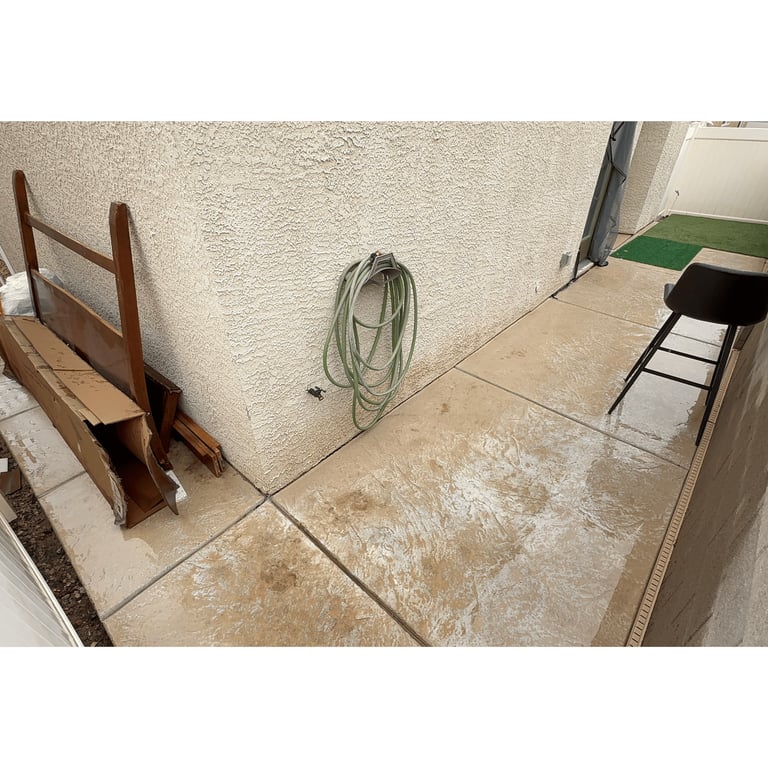 Brianna H.'s yard after scooping